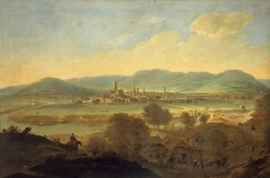 Vista de Gloucester desde el Noroeste, c.1675-85